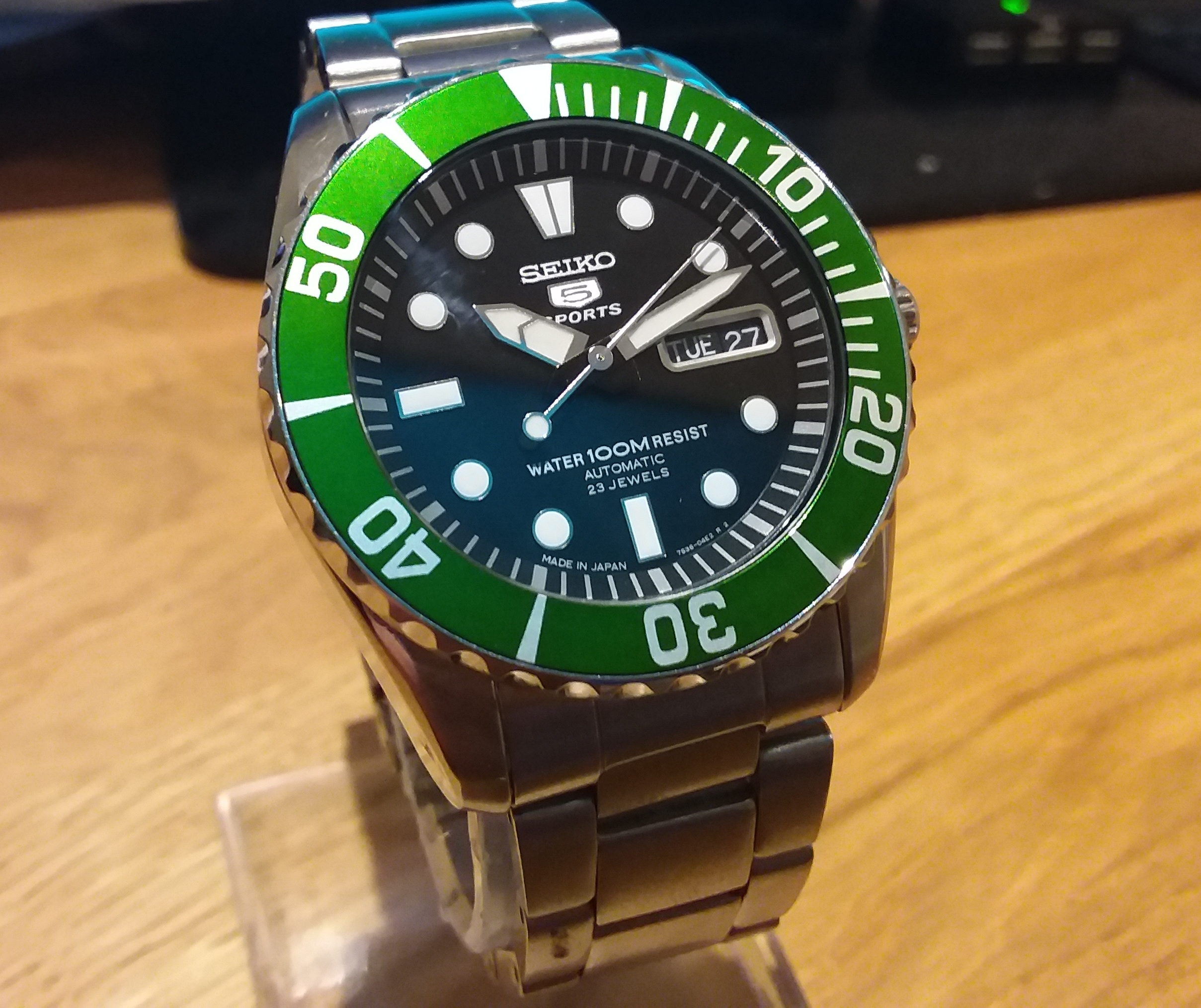Seiko sea urchin discount green